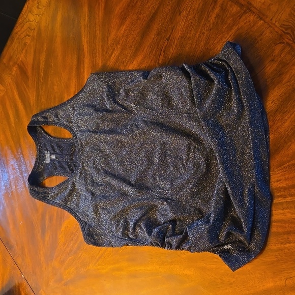 Athleta Speedlight Glow Black Tank Size Large - Picture 3 of 6